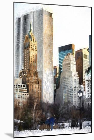 Central Park Architecture-Philippe Hugonnard-Mounted Giclee Print