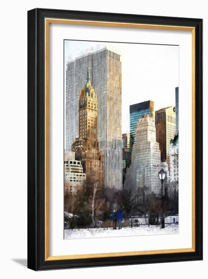 Central Park Architecture-Philippe Hugonnard-Framed Giclee Print