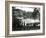 Central Park Boat House, C.1910-21 (B/W Photo)-William Davis Hassler-Framed Giclee Print