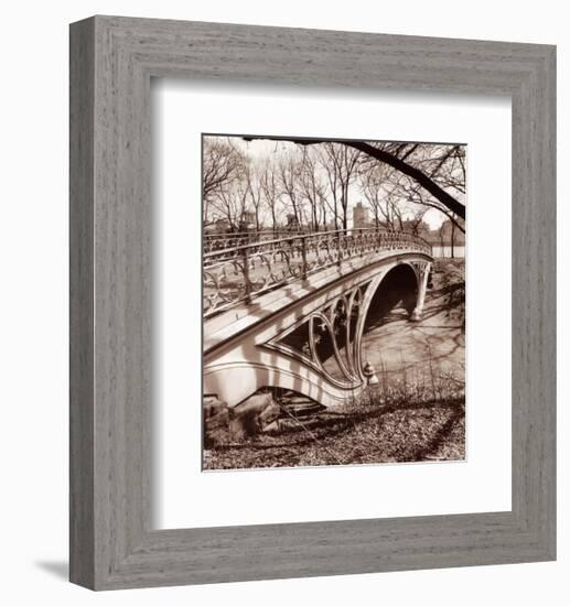 Central Park Bridge III-Christopher Bliss-Framed Art Print