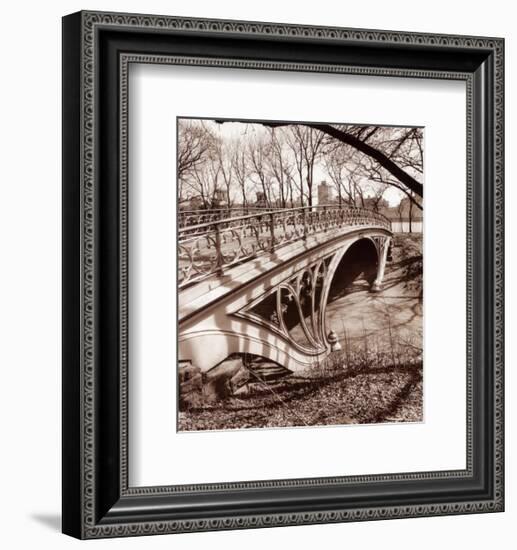 Central Park Bridge III-Christopher Bliss-Framed Art Print