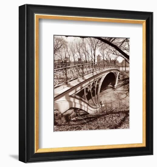 Central Park Bridge III-Christopher Bliss-Framed Art Print