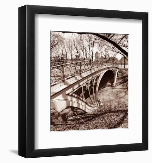 Central Park Bridge III-Christopher Bliss-Framed Art Print