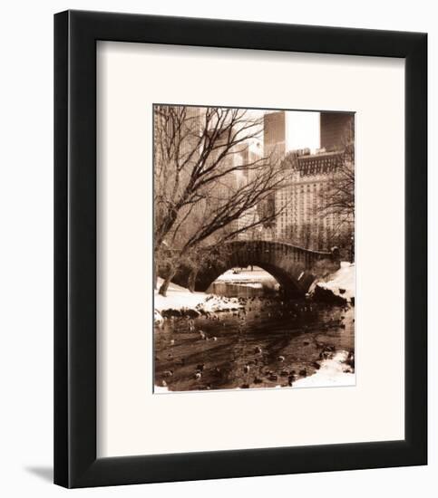 Central Park Bridge IV-Christopher Bliss-Framed Art Print