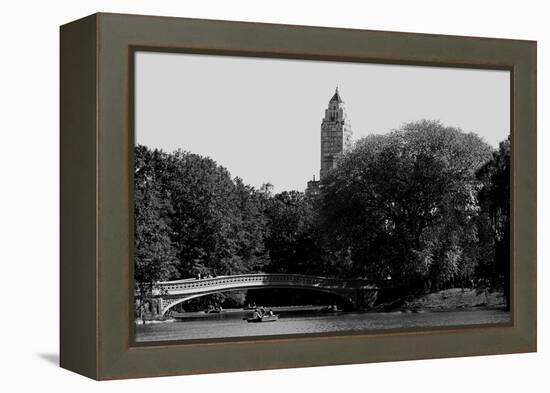 Central Park Bridge, NYC II-Jeff Pica-Framed Premier Image Canvas