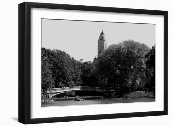 Central Park Bridge, NYC II-Jeff Pica-Framed Photographic Print