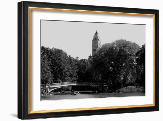 Central Park Bridge, NYC II-Jeff Pica-Framed Photographic Print