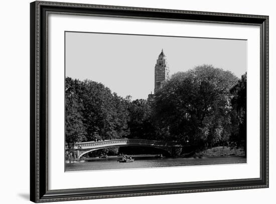 Central Park Bridge, NYC II-Jeff Pica-Framed Photographic Print