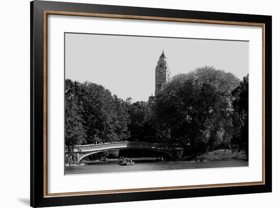 Central Park Bridge, NYC II-Jeff Pica-Framed Photographic Print