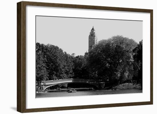 Central Park Bridge, NYC II-Jeff Pica-Framed Photographic Print