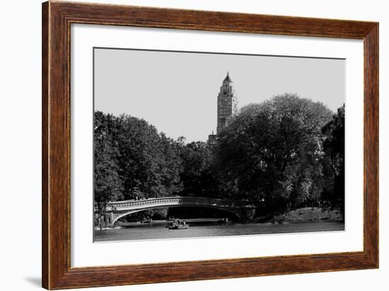 Central Park Bridge, NYC II-Jeff Pica-Framed Photographic Print