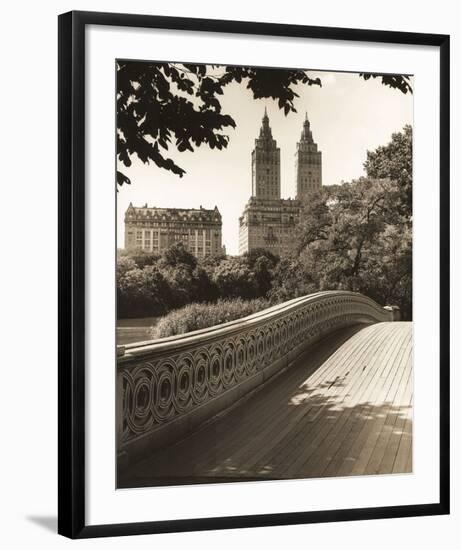 Central Park Bridges 1-Chris Bliss-Framed Art Print