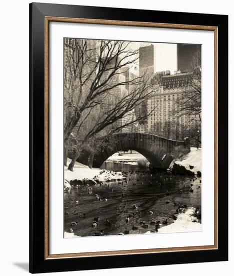 Central Park Bridges 4-Chris Bliss-Framed Art Print