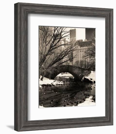 Central Park Bridges IV-Christopher Bliss-Framed Giclee Print