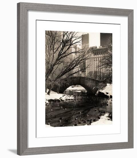 Central Park Bridges IV-Christopher Bliss-Framed Giclee Print