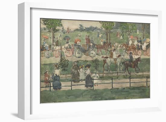 Central Park, c.1900-Maurice Prendergast-Framed Giclee Print