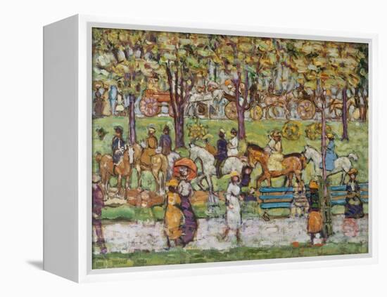 Central Park, c.1914-15-Maurice Brazil Prendergast-Framed Premier Image Canvas