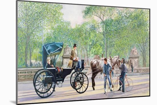 Central Park Carriage,1994-Anthony Butera-Mounted Giclee Print