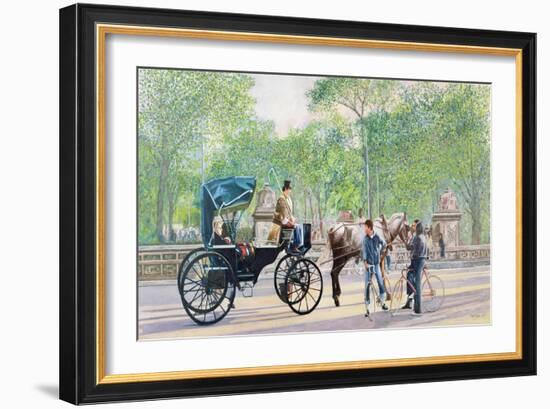 Central Park Carriage,1994-Anthony Butera-Framed Giclee Print