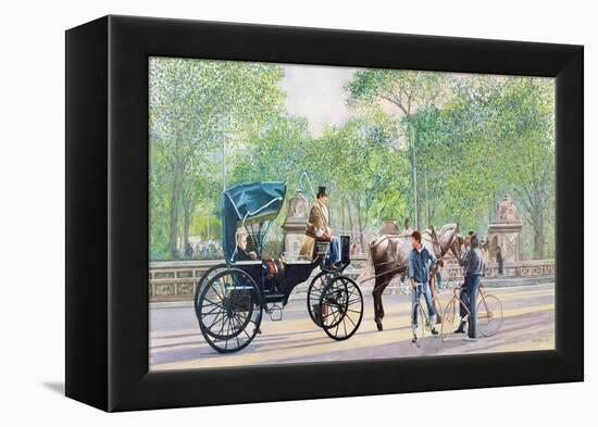 Central Park Carriage,1994-Anthony Butera-Framed Premier Image Canvas