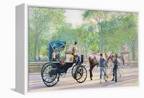 Central Park Carriage,1994-Anthony Butera-Framed Premier Image Canvas