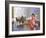 Central Park Flower Market-John Zaccheo-Framed Giclee Print