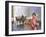 Central Park Flower Market-John Zaccheo-Framed Giclee Print