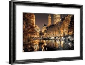 Central Park Glow-Assaf Frank-Framed Giclee Print