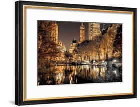 Central Park Glow-Assaf Frank-Framed Giclee Print