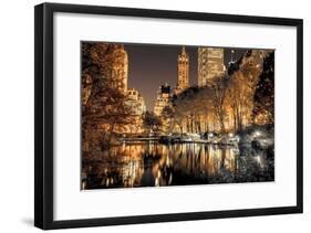 Central Park Glow-Assaf Frank-Framed Giclee Print
