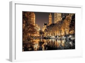 Central Park Glow-Assaf Frank-Framed Giclee Print