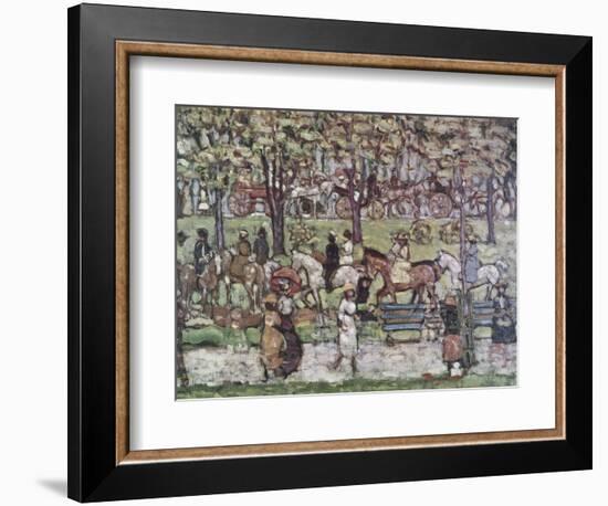 Central Park in 1903-Maurice Brazil Prendergast-Framed Giclee Print