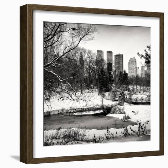 Central Park in the Snow-Philippe Hugonnard-Framed Photographic Print