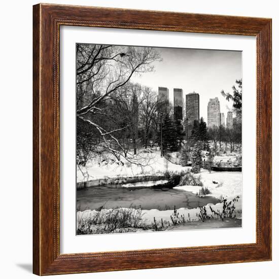 Central Park in the Snow-Philippe Hugonnard-Framed Photographic Print