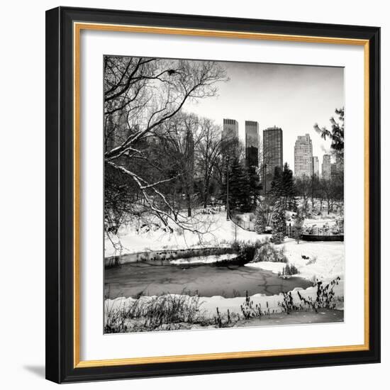 Central Park in the Snow-Philippe Hugonnard-Framed Photographic Print