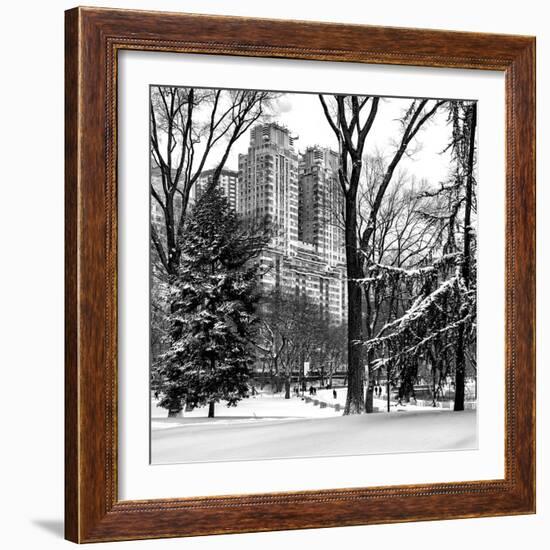 Central Park in the Snow-Philippe Hugonnard-Framed Photographic Print