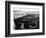 Central Park in the Summer and Sunset, Landscape, Manhattan, New York, Black and White Photography-Philippe Hugonnard-Framed Photographic Print