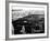 Central Park in the Summer and Sunset, Landscape, Manhattan, New York, Black and White Photography-Philippe Hugonnard-Framed Photographic Print