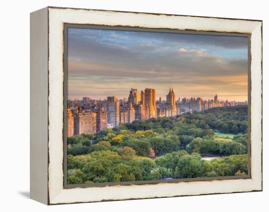 Central Park, Manhattan, New York City, USA-Jon Arnold-Framed Premier Image Canvas