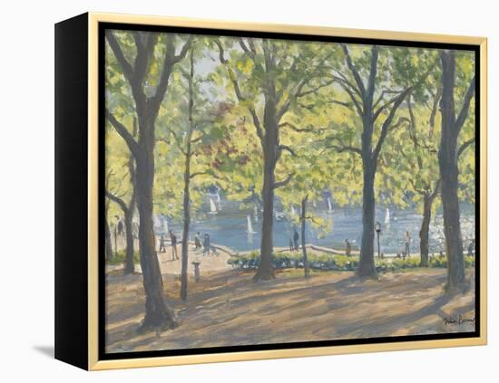 Central Park,New York, 2010-Julian Barrow-Framed Premier Image Canvas