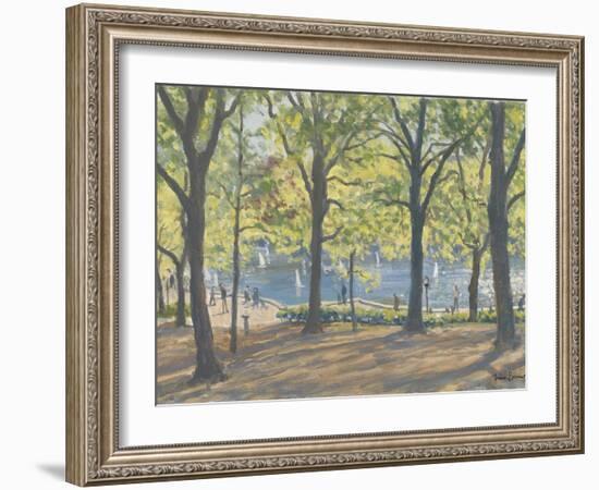 Central Park,New York, 2010-Julian Barrow-Framed Giclee Print