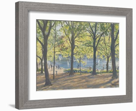 Central Park,New York, 2010-Julian Barrow-Framed Giclee Print