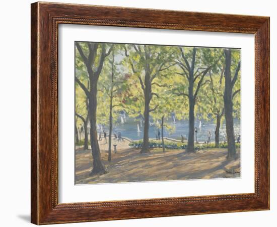 Central Park,New York, 2010-Julian Barrow-Framed Giclee Print