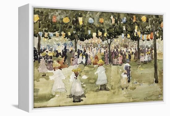 Central Park, New York City, July 4Th, C.1900-03-Maurice Brazil Prendergast-Framed Premier Image Canvas