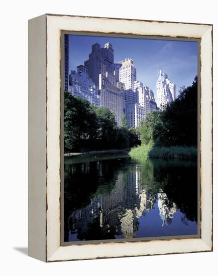 Central Park, New York City, New York-Peter Adams-Framed Premier Image Canvas