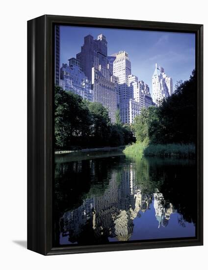 Central Park, New York City, New York-Peter Adams-Framed Premier Image Canvas