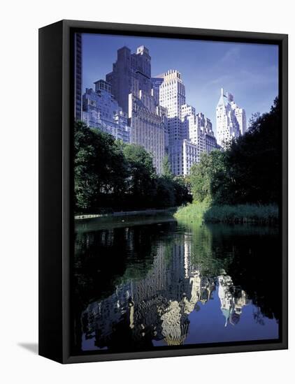 Central Park, New York City, New York-Peter Adams-Framed Premier Image Canvas