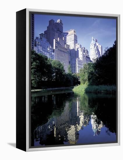 Central Park, New York City, New York-Peter Adams-Framed Premier Image Canvas