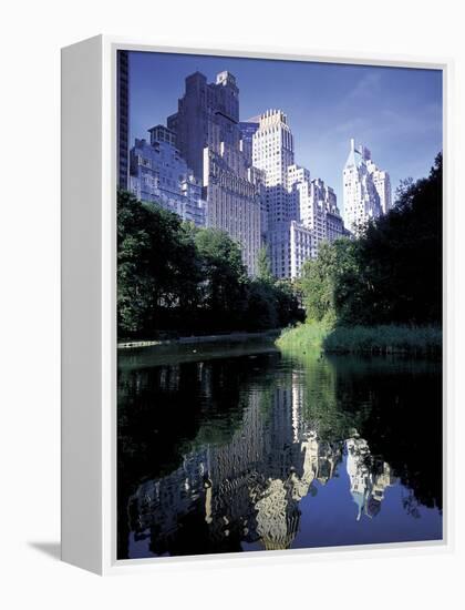 Central Park, New York City, New York-Peter Adams-Framed Premier Image Canvas