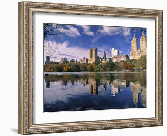 Central Park, New York City, Ny, USA-Walter Bibikow-Framed Photographic Print